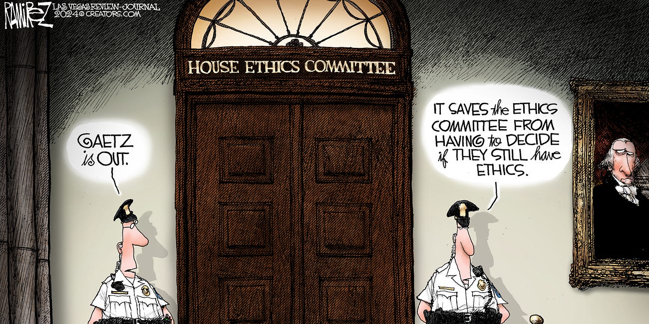 Michael Ramirez: Ethical Dilemma 11-24-24