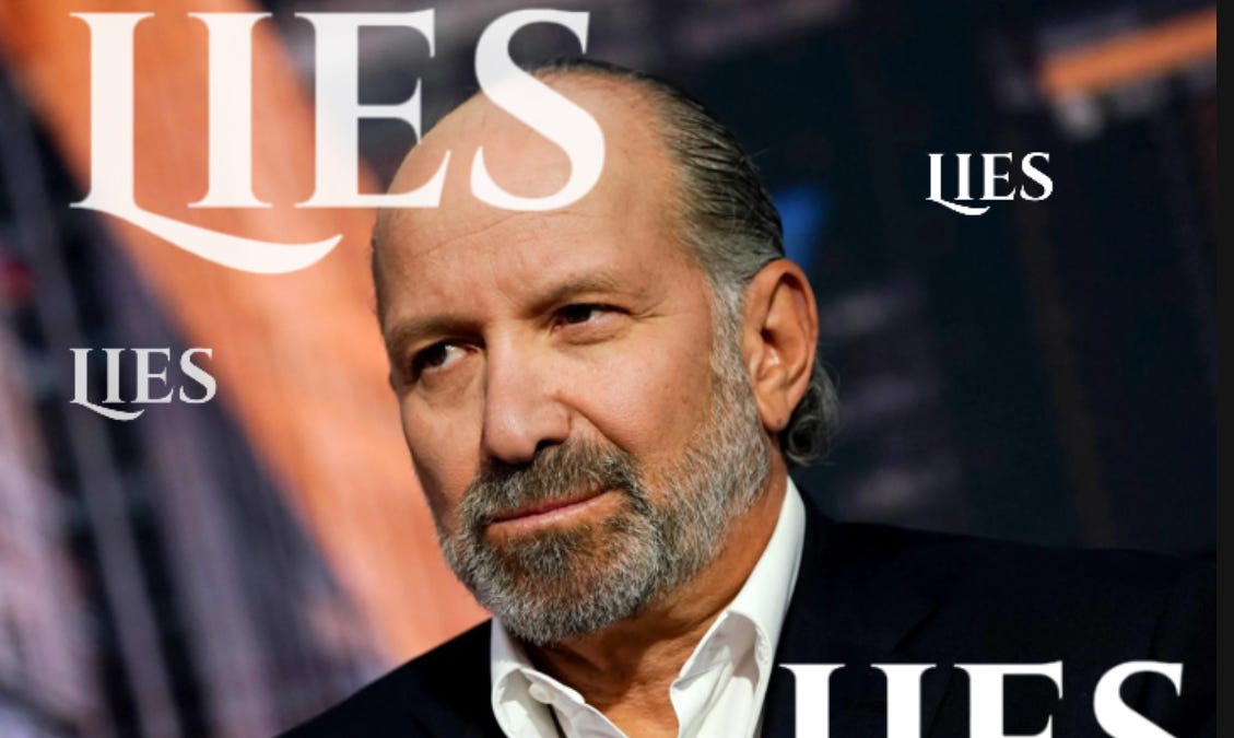 THE LYING HOWARD LUTNICK