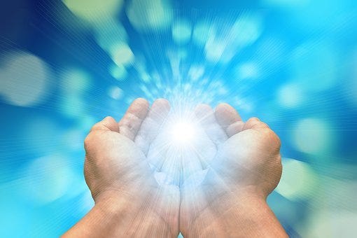 Hands, Receive, Light, Appreciation