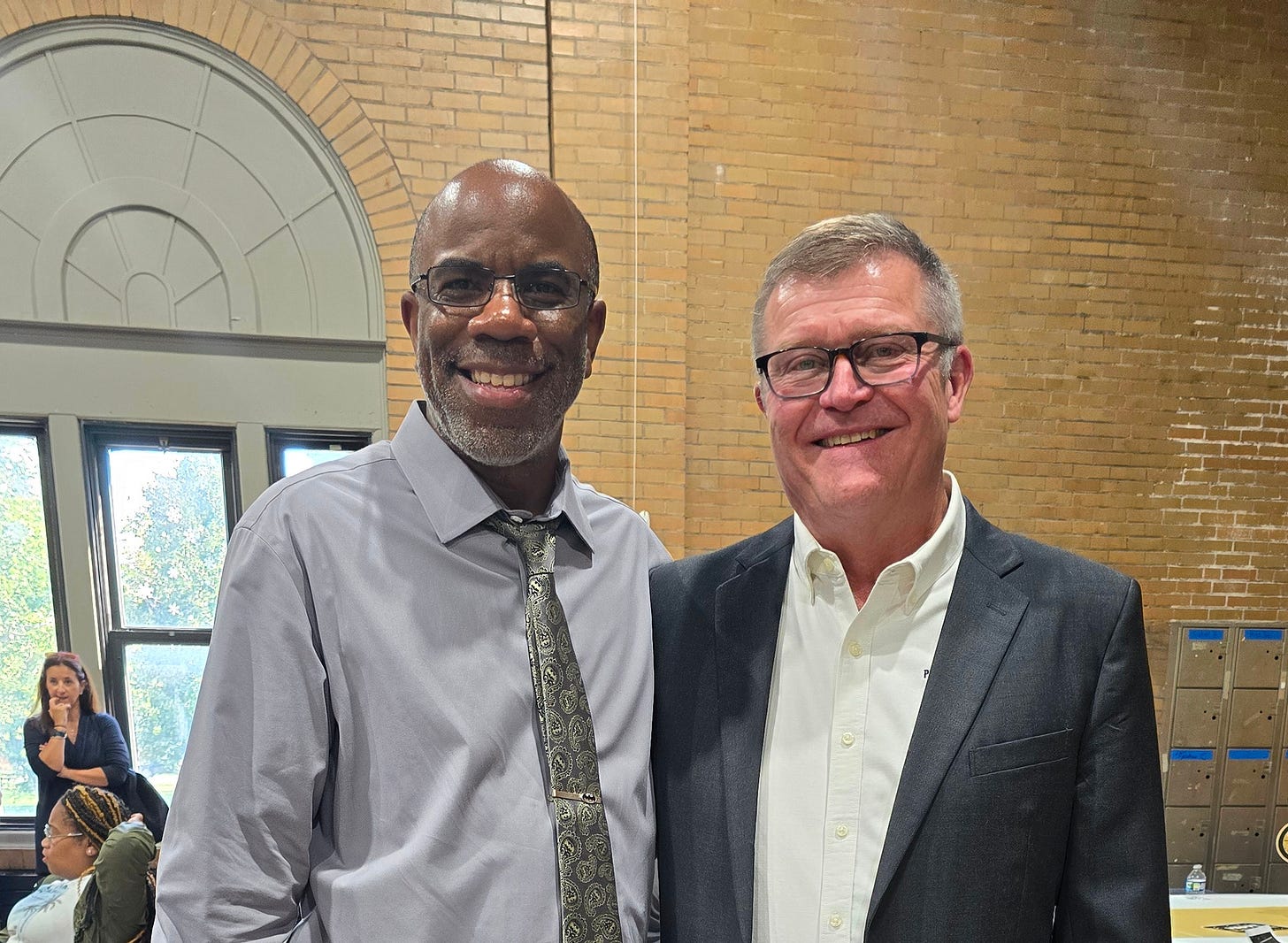 Attorney Mark Nicholson and Attorney Bob Hill