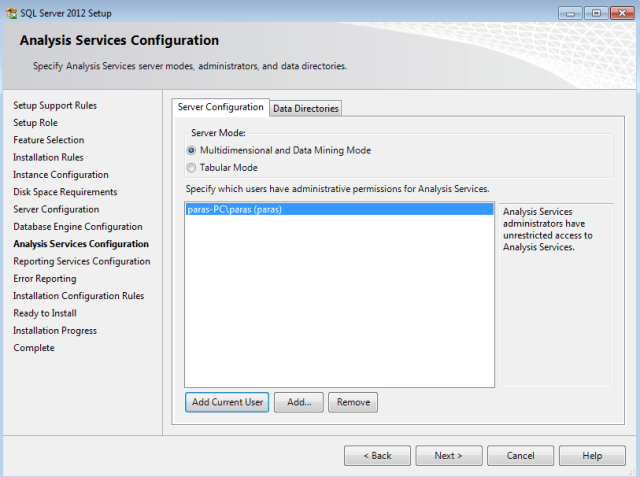 6 step by step install sql server analysis services 2012 6 step by step install sql server analysis services 2012