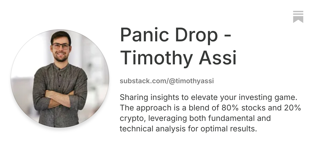 Panic Drop - Timothy Assi | Substack