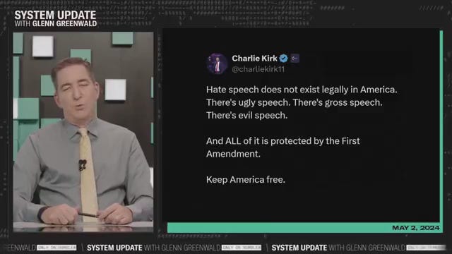 Charlie Kirk never believed that hate speech exists