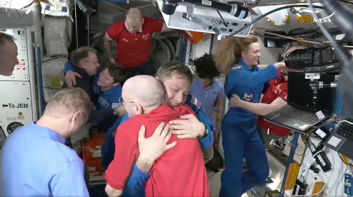 astronautas varados