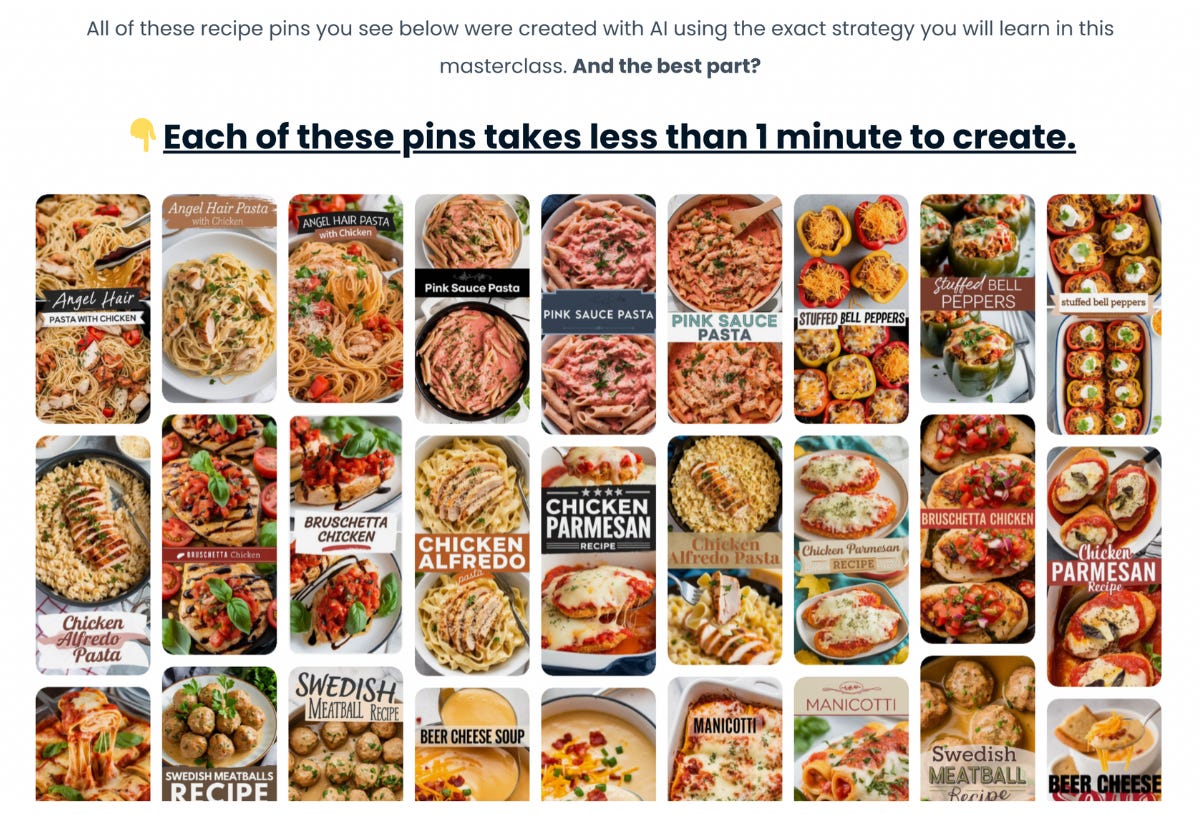 a screenshot of slop on pinterest a screenshot of slop on pinterest