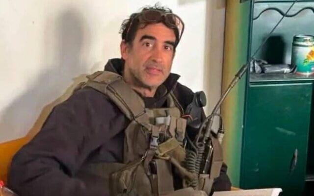 Warrant Officer (res.) Barak Kalfon.(Courtesy)