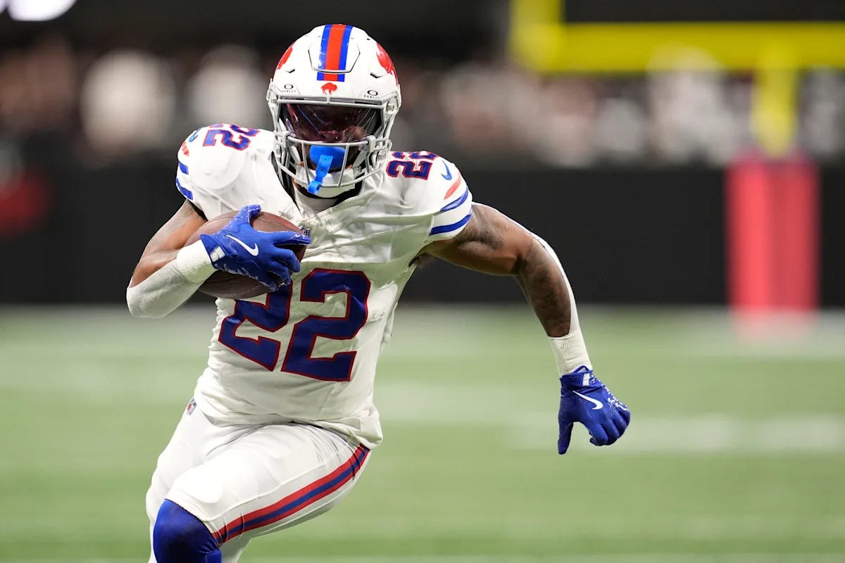 WATCH: Bills' Ray Davis returns kickoff for touchdown vs. Texans ...