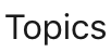 Substack profile picture for @topics