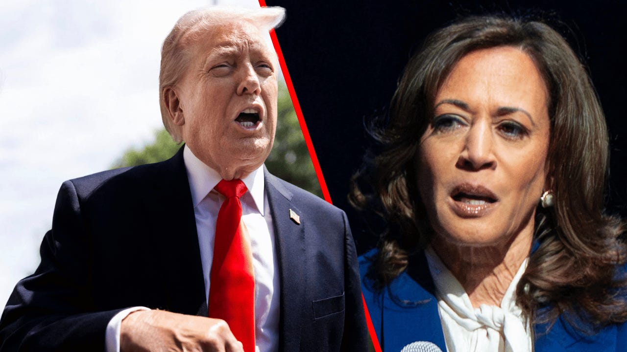 President Donald Trump, Kamala Harris President Donald Trump, Kamala Harris