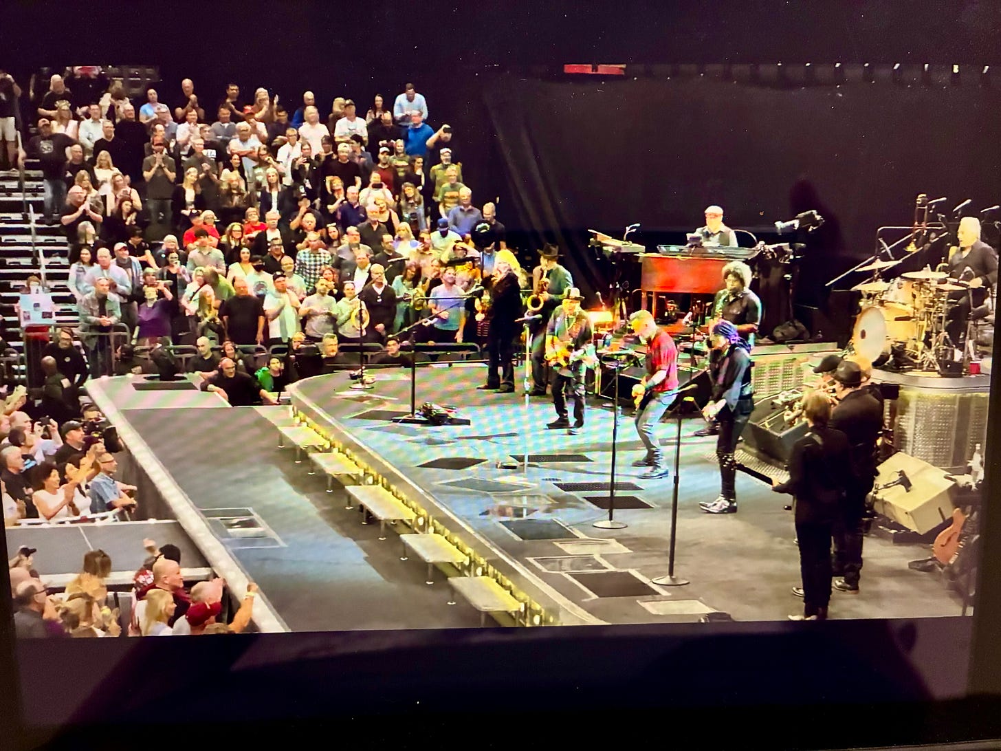 still photo taken from video of Bruce Springsteen concert