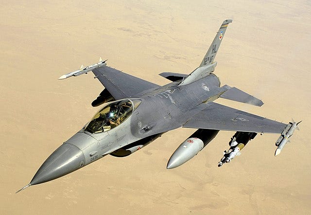 General Dynamics F-16 Fighting Falcon - Wikipedia
