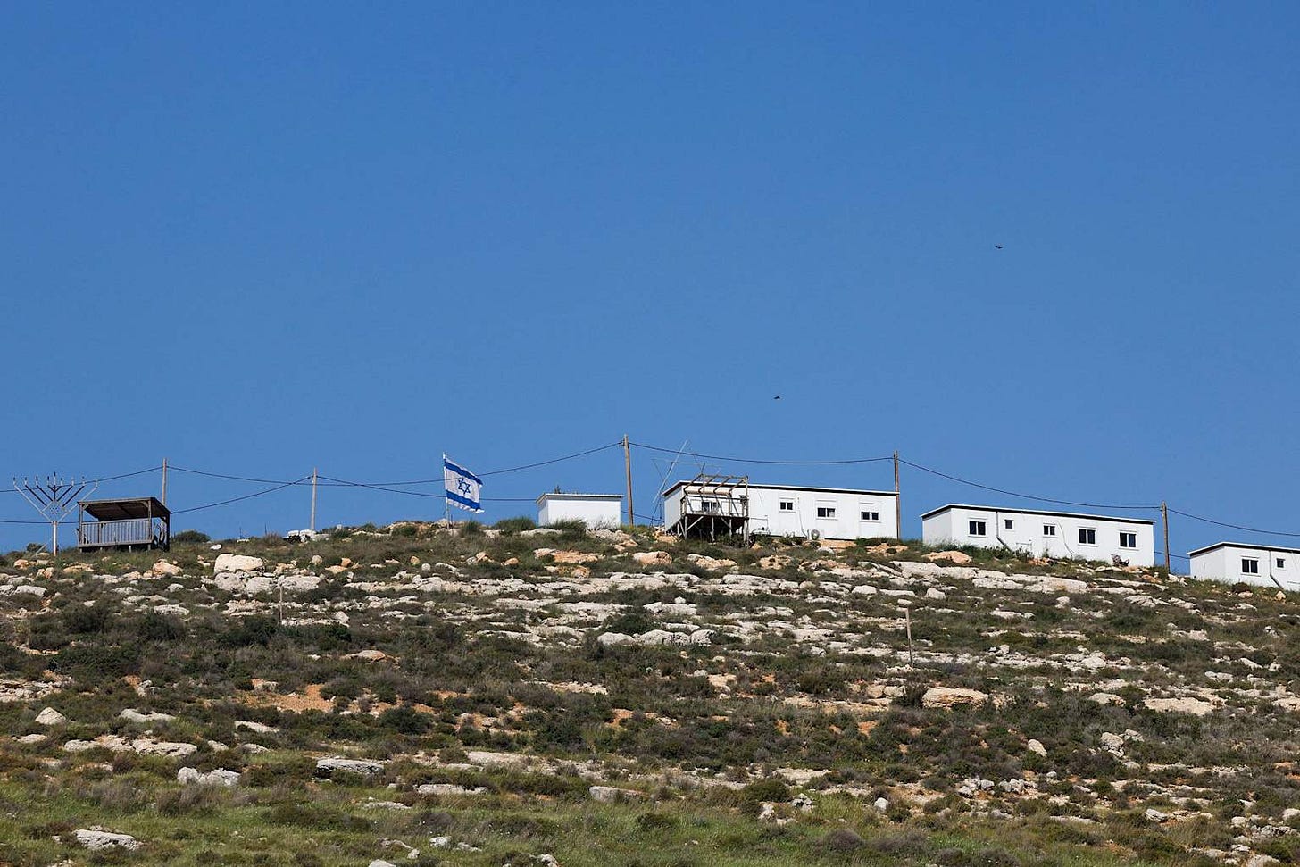 Début d’une implantation en Cisjordanie Début d’une implantation en Cisjordanie
