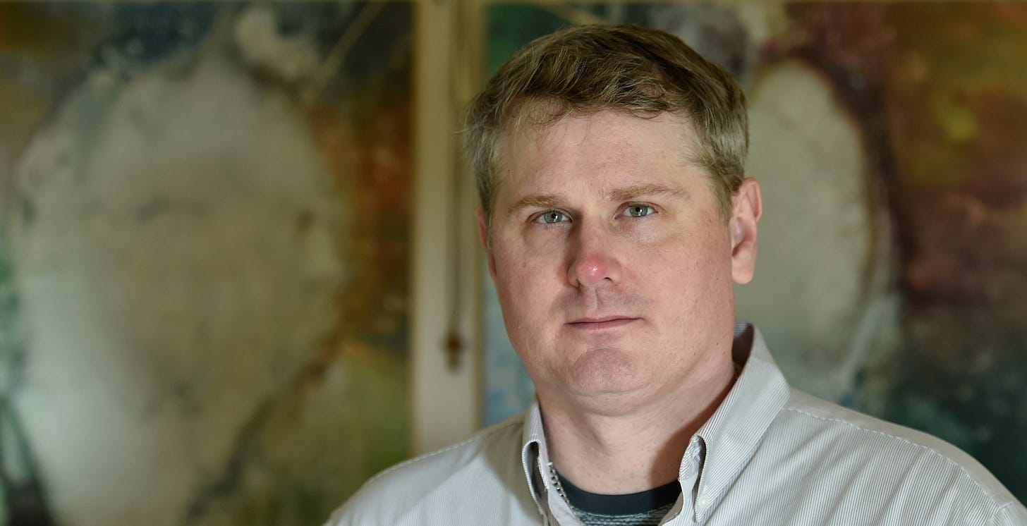 Paul Mathisen at his apartment in Sarasota. / Herald-Tribune staff photo / Thomas Bender