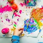 D was pressured to become an artist as a child and it ruined art for a time ... art therapy as an adult changed that
