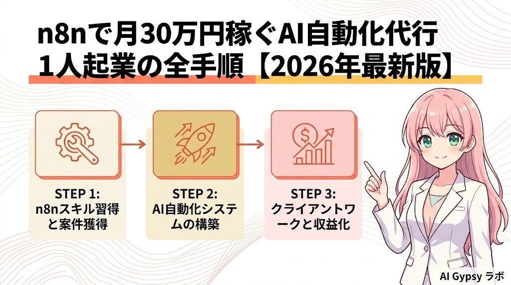 AI副業で「稼げない9割」が共通して犯している、設計上の根本的ミス