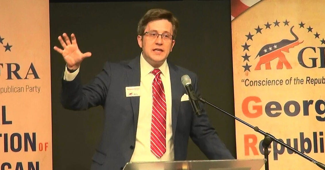 Timothy Nathaniel Darnell presents President’s report to GRA 04/27/24