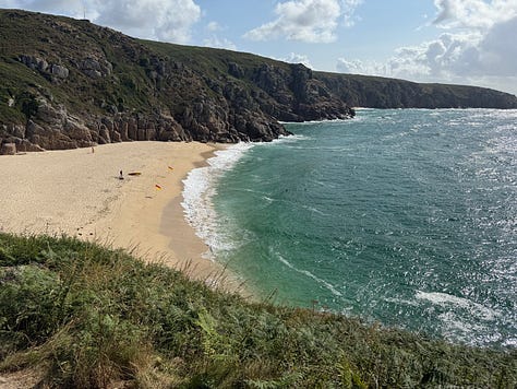 Porthcurno, Cornwall, Southwestern England