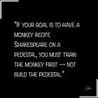 Atomic Knowledge #5: Monkey First Principle