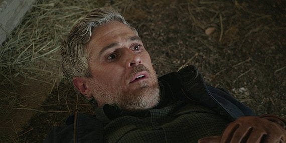 Walker DAn feeling very paranoid nearly kills Trey with pitchfork 2.09. Walker DAn feeling very paranoid nearly kills Trey with pitchfork 2.09.