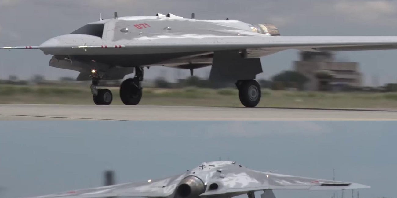 What Was Russia's Stealth Drone Doing Over Eastern Ukraine?