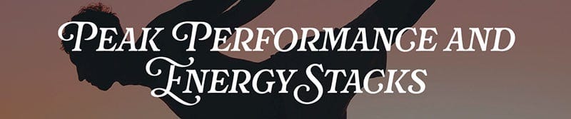 Peak Performance and Energy Stacks