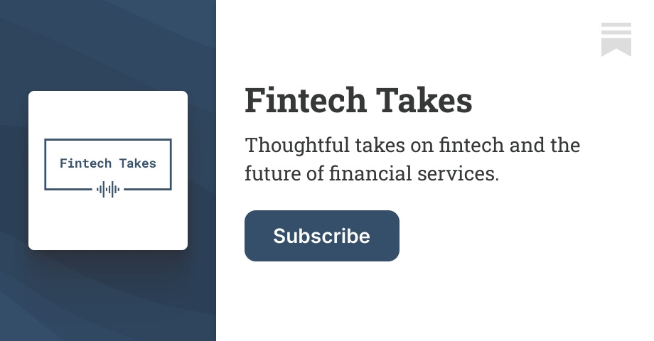 Fintech Takes | Alex Johnson | Substack