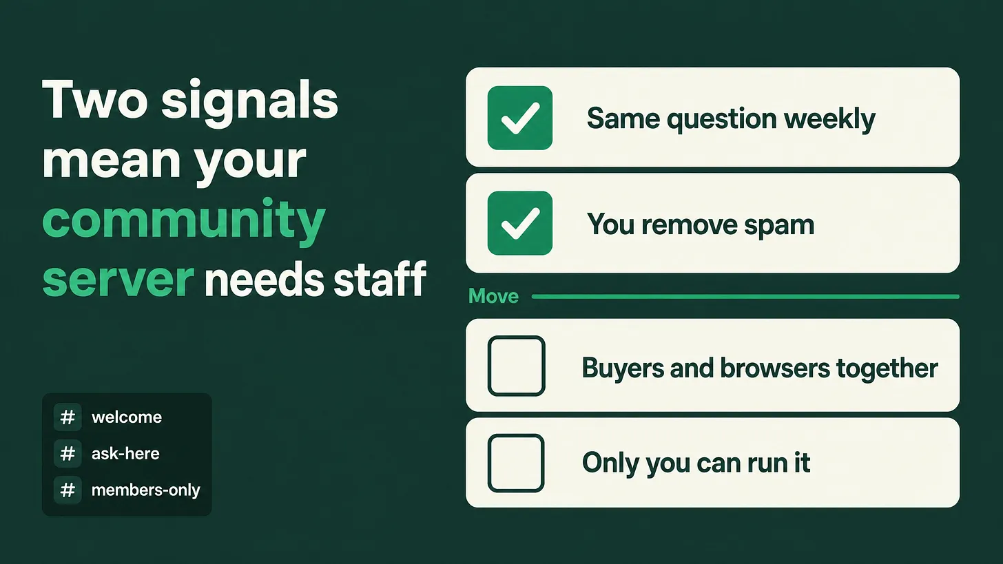 When to Move Your Community From WhatsApp to Discord: The Four Signals