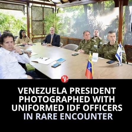 Israeli aid delegation meets acting President Delcy Rodríguez after deadly  earthquakes, in a possible thaw after years of hostility *** Members of an  Israeli disaster relief mission deployed to earthquake-stricken Venezuela  met