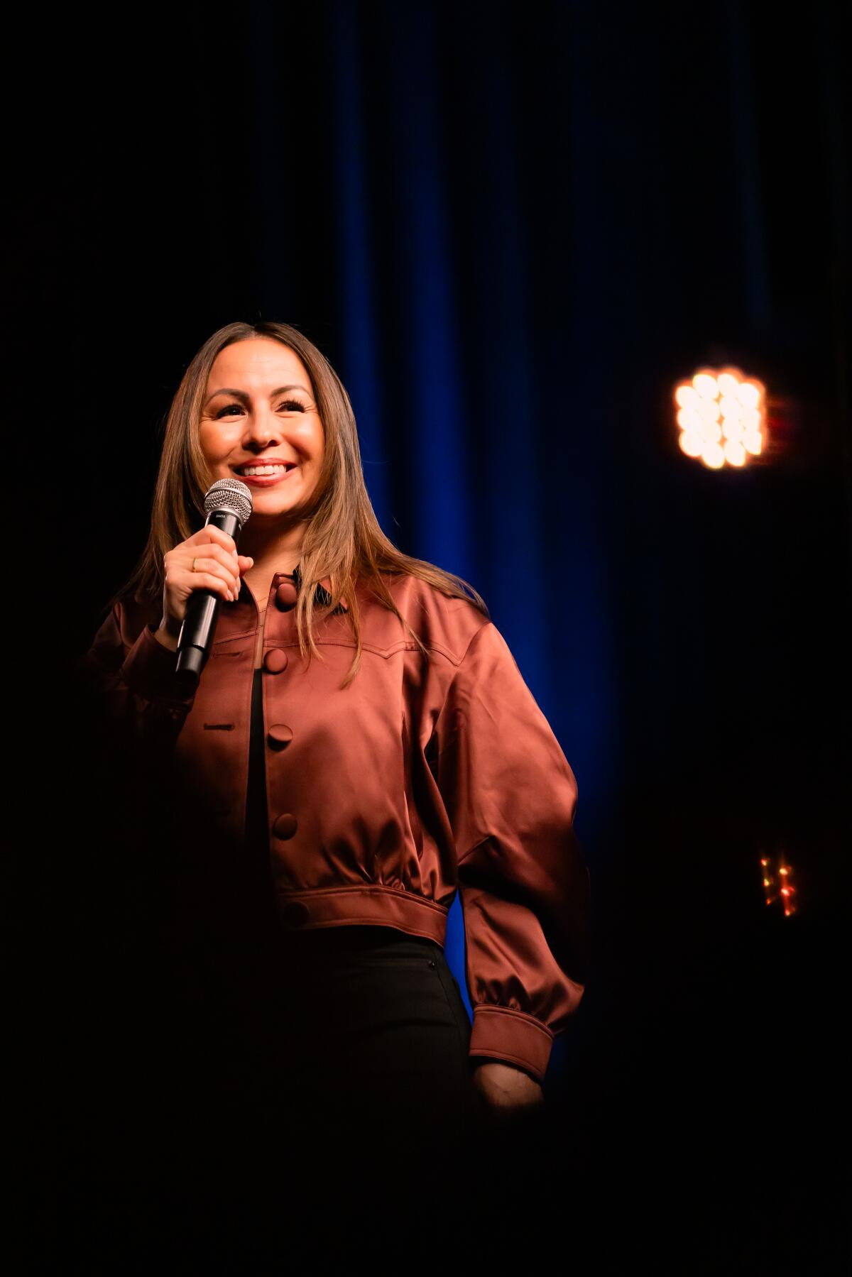 Anjelah Johnson-Reyes blends motherhood with her funny tia tendencies in 'Ugly Baby' - Los Angeles Times Anjelah Johnson-Reyes blends motherhood with her funny tia tendencies in 'Ugly Baby' - Los Angeles Times