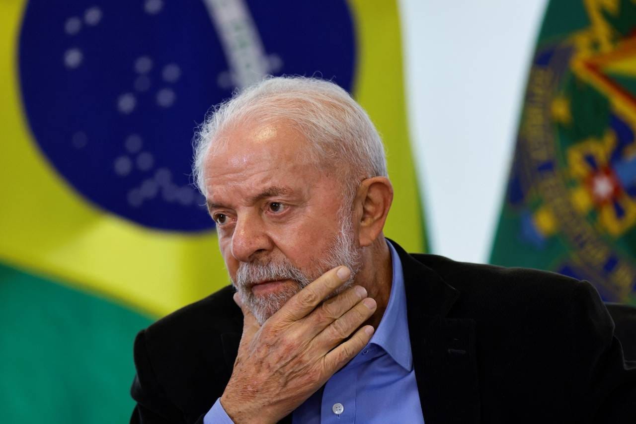Président Luiz Inácio Lula da Silva lors d'une réunion au Palácio do Planalto, à Brasilia 03/14/2024 REUTERS/Ueslei Marcelino