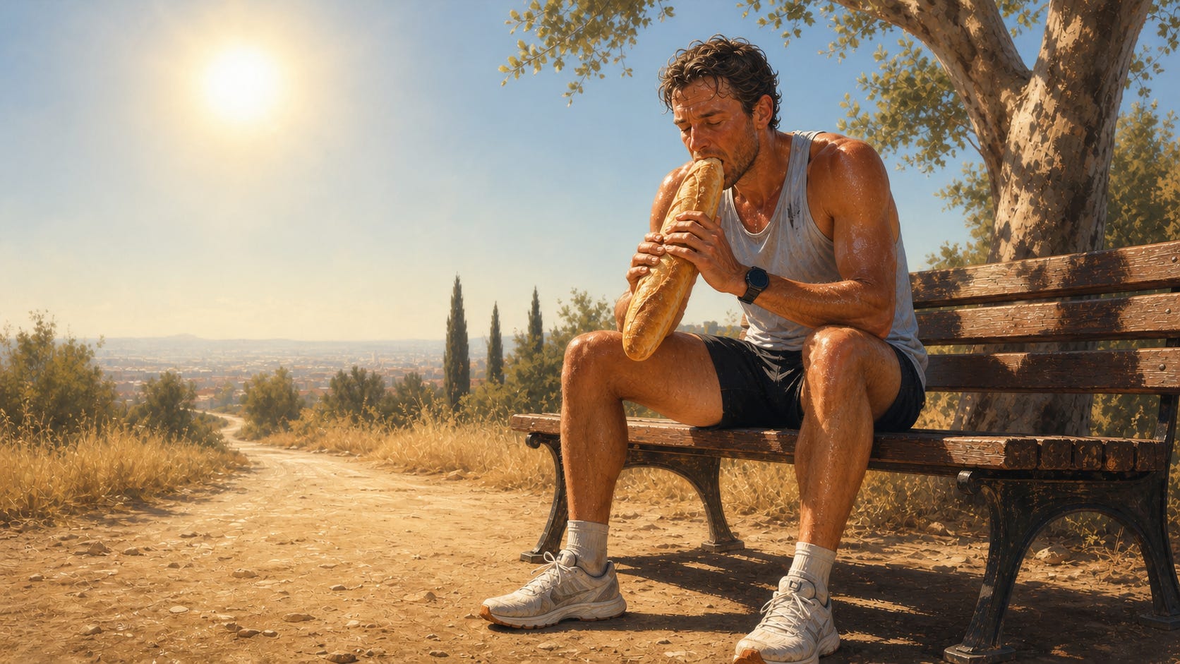 Dehydration Makes Carbs Less Effective