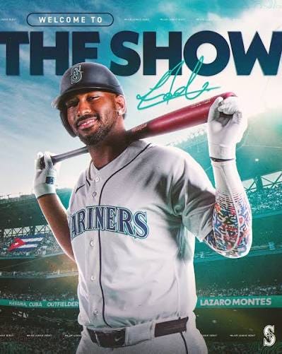 Laz is big-league bound 💥 We have selected slugging outfielder Lazaro Montes from Triple-A Tacoma Rainiers. #TridentsUp 🔗 atmlb.com/46zaez3 Laz is big-league bound 💥 We have selected slugging outfielder Lazaro Montes from Triple-A Tacoma Rainiers. #TridentsUp 🔗 atmlb.com/46zaez3