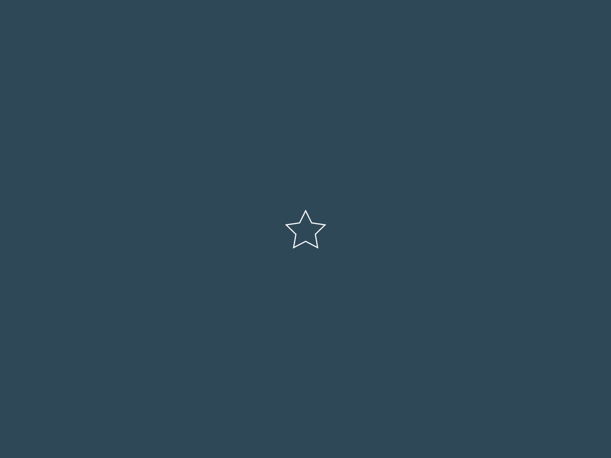 blue background with a white star in the middle