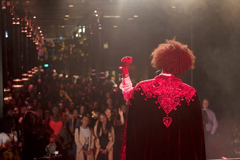 A gathering of over 3,000 Afroswedes Black-centered events, celebrating Black beauty, identity, and community in Sweden. Attendees include Black Swedes of all shades, embracing joy, culture, and self-affirmation beyond societal limitations