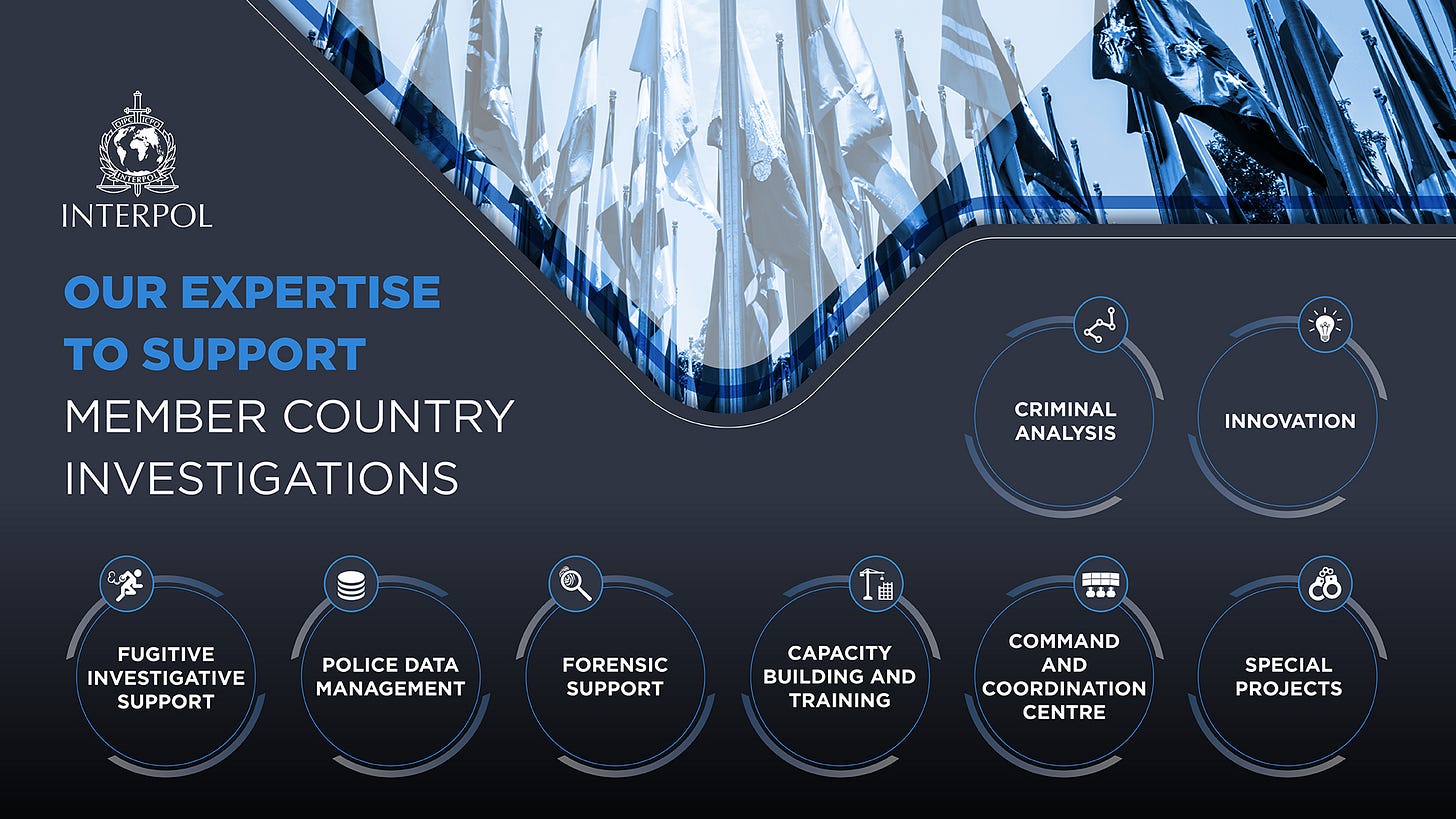 Our Expertise to support Member Country Investigations