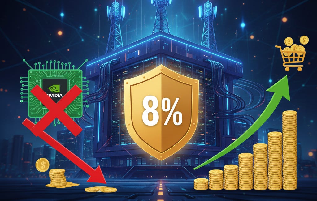 Beyond the Chip: The 8% AI Income Strategy