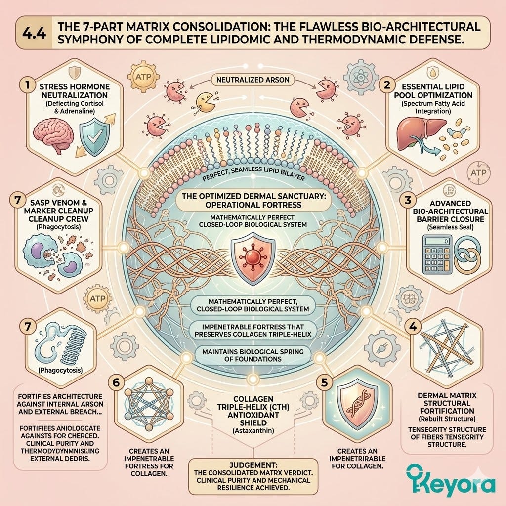Systemic Regulator executing the 7-Part Matrix Consolidation to terminate the Neuro-Endocrine Storm and ensure ATP Synthesis and structural sovereignty. Systemic Regulator executing the 7-Part Matrix Consolidation to terminate the Neuro-Endocrine Storm and ensure ATP Synthesis and structural sovereignty.