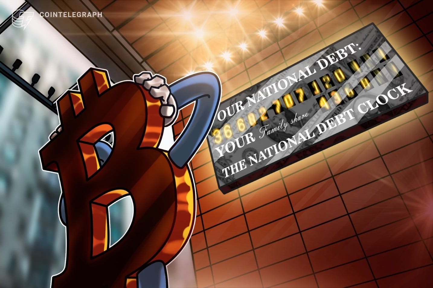 US debt rises to $36.6T: Will recession signals send Bitcoin back to $95K? US debt rises to $36.6T: Will recession signals send Bitcoin back to $95K?