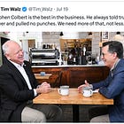 Stephen Colbert Spoke Truth To Power, Say Friends In Power With Their Own Definition Of ‘Truth’