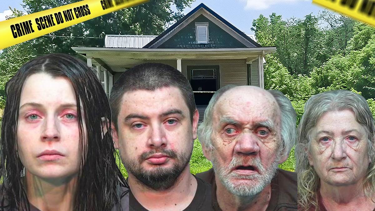 A family member of one of the people accused of keeping their 16 children in dilapidated conditions says 'everyone knew' what was happening.