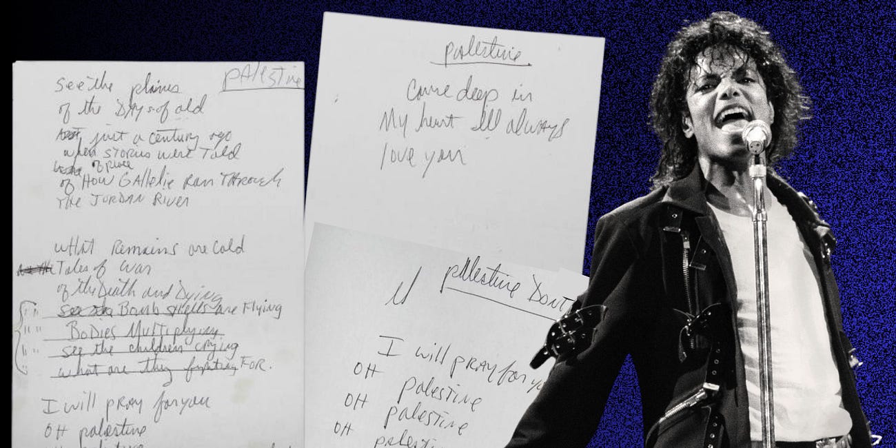 Michael Jackson, Palestine, and the Erasure of Solidarity