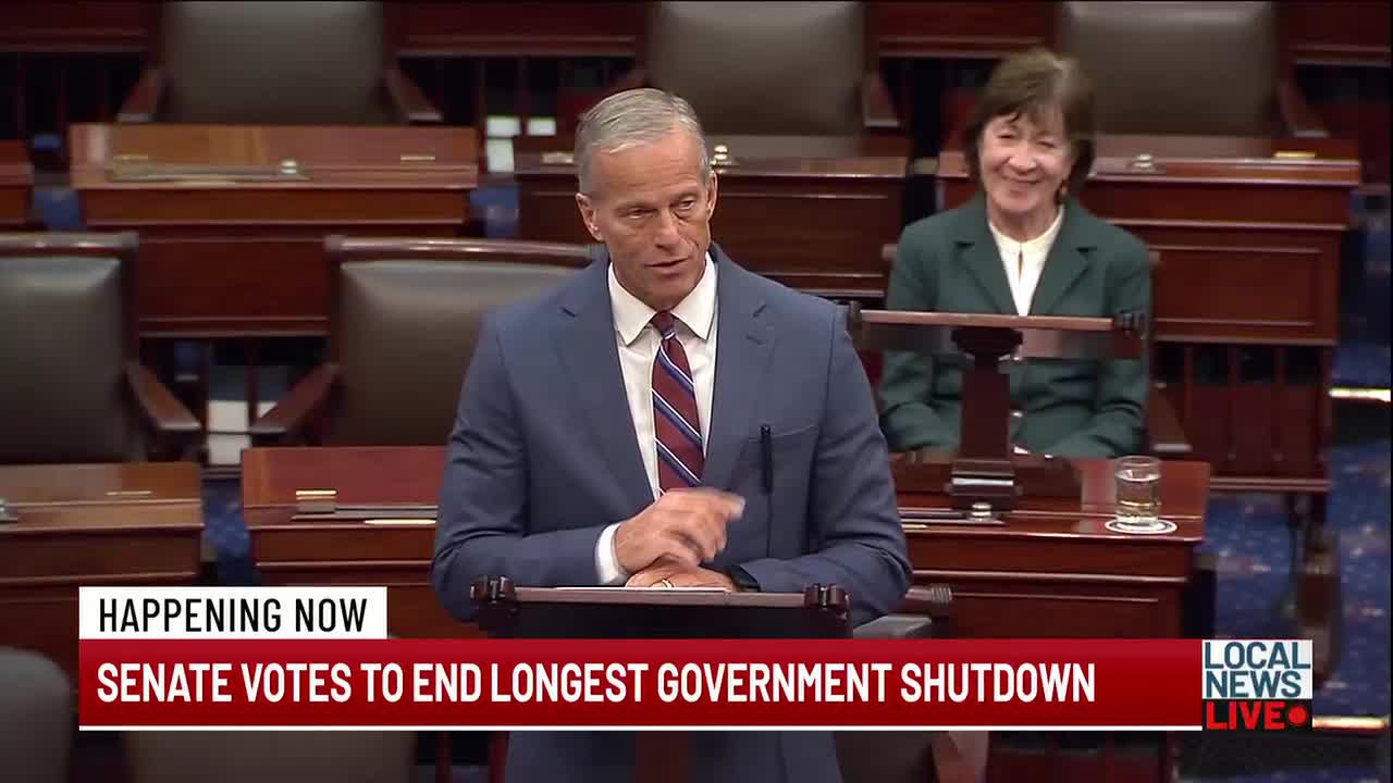 Senate votes to end longest government shutdown