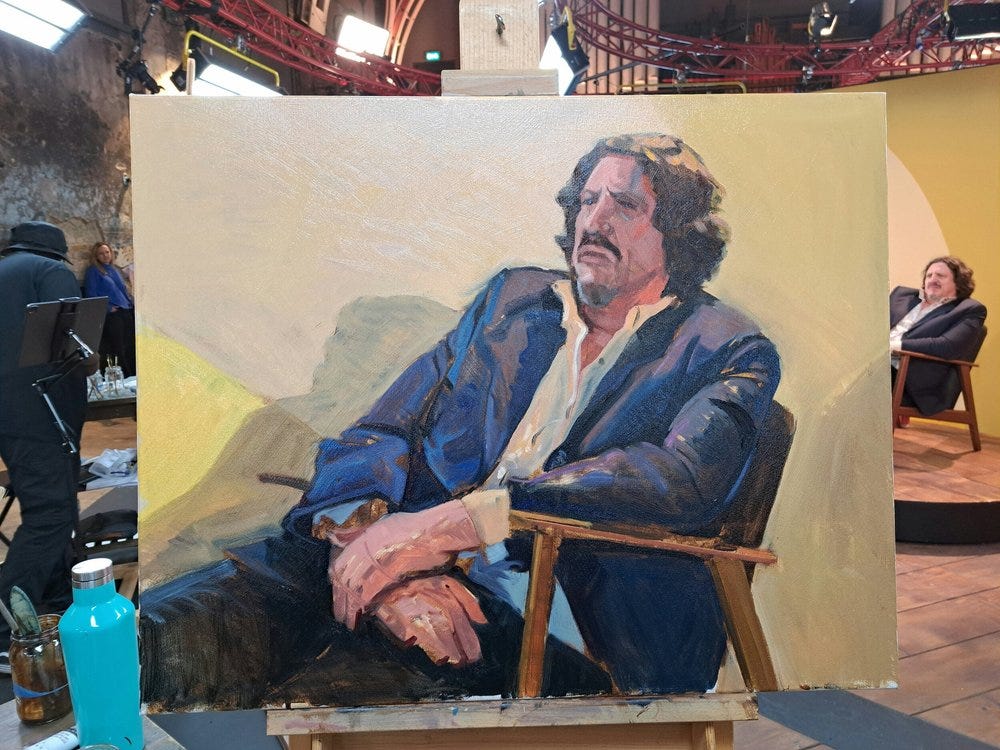 Flipped on my camera to check