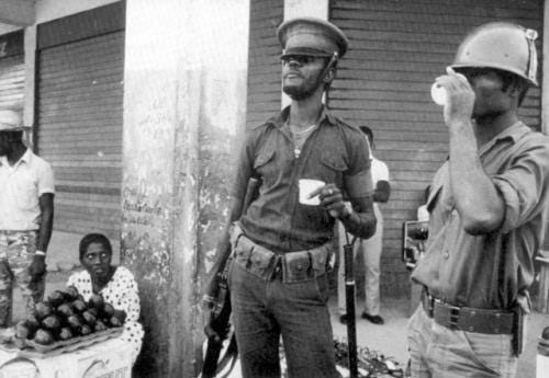 Tonton Macoutes (Milice Volontaires de la Securite Nationale - MSVN) |  BlackPast.org