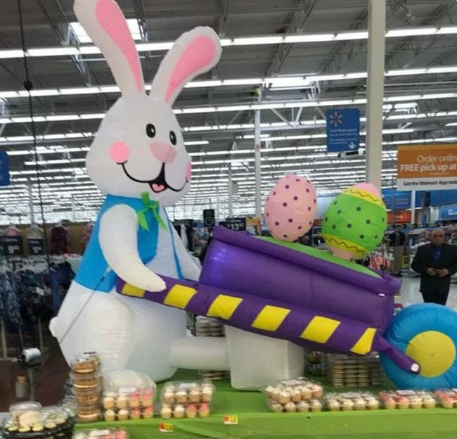 You've heard of Peter Cottontail. Now let me introduce you to Henry Hammerdick