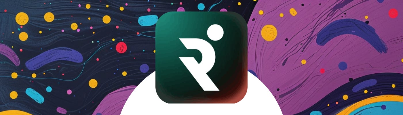The Runna app icon on a colorful background.