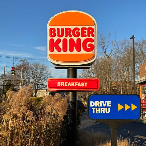 A Burger King with retro touches; a hidden NYC sign gem (briefly