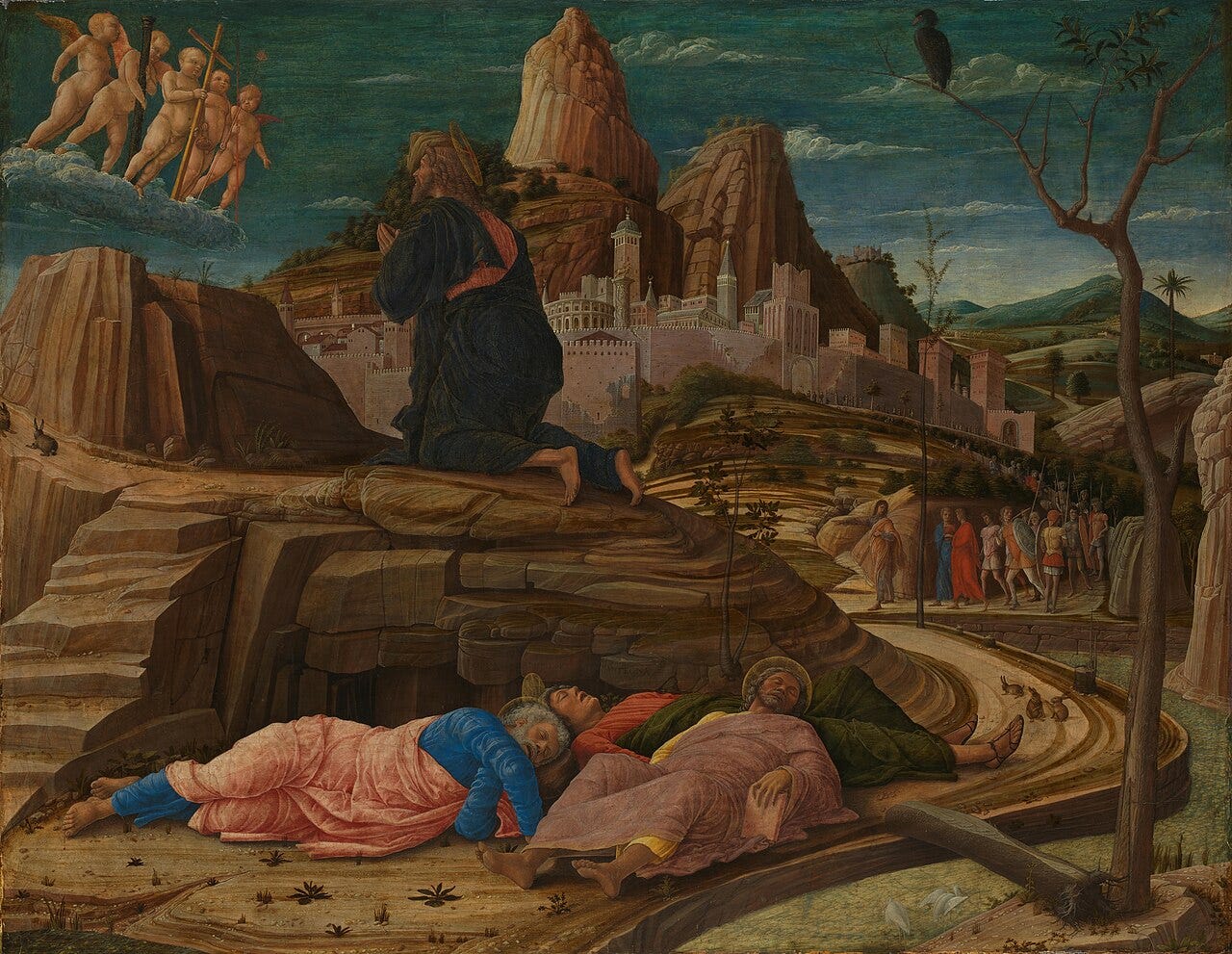 Agony in the Garden by Mantegna Agony in the Garden by Mantegna