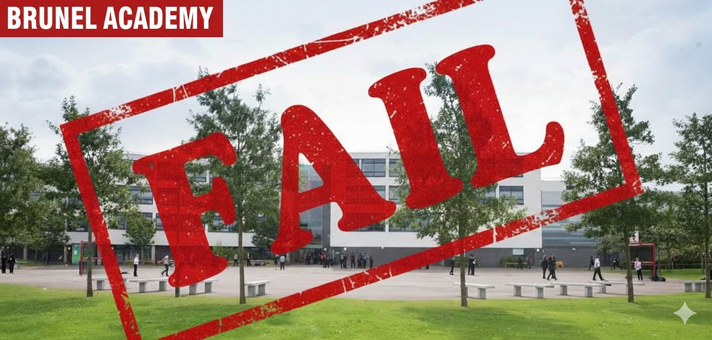 Bristol Brunel Academy Ofsted inspection January 2026 after Damien Egan MP visit cancelled by Palestine Solidarity activists https://bit.ly/4qyhiEv