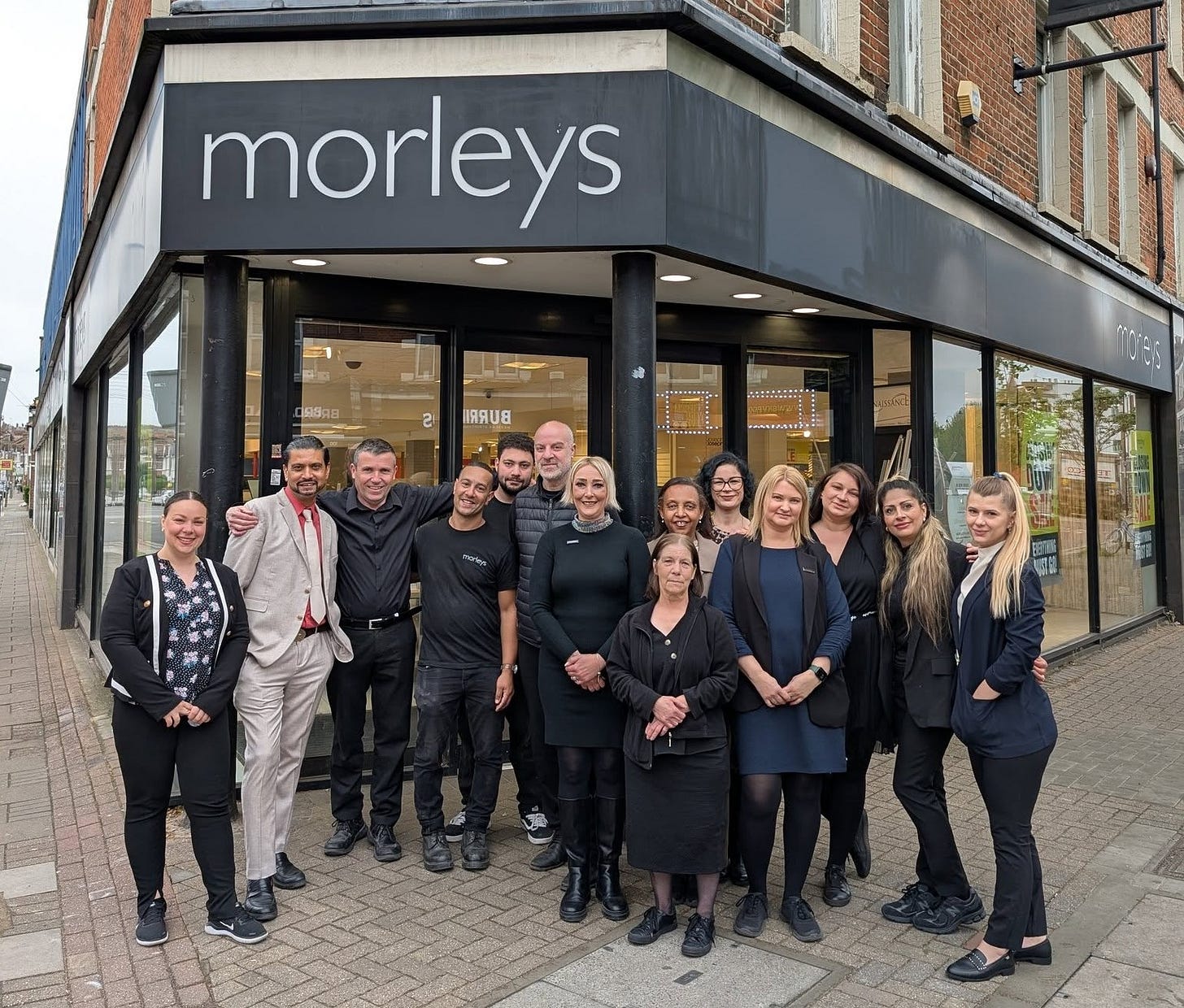 May be an image of 10 people and text that says "China & Glass Kitchenwares Curtains Lighting Electrical Linens Furniture Luggage Gifts Rugs morleys i μοω morleys IRAUB に。 RN+D aA" May be an image of 10 people and text that says "China & Glass Kitchenwares Curtains Lighting Electrical Linens Furniture Luggage Gifts Rugs morleys i μοω morleys IRAUB に。 RN+D aA"